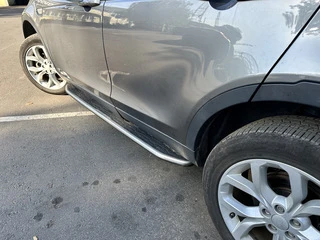 Бокові пороги OEM V1 (2 шт, алюм.) для Land Rover Discovery Sport