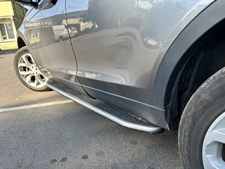 Бокові пороги OEM V1 (2 шт, алюм.) для Land Rover Discovery Sport