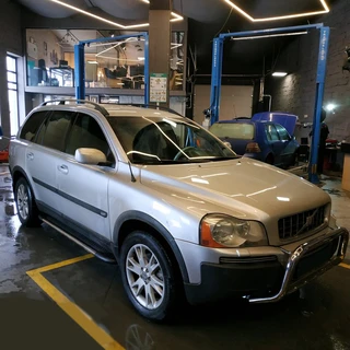Кенгурятник WT004 (нерж) для Volvo XC90 2002-2014 рр