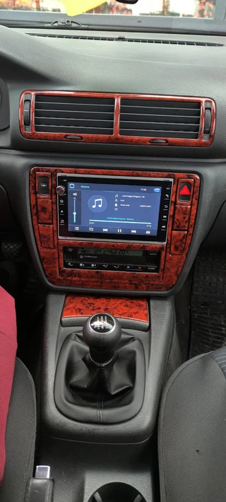 Накладки на панель 2004-2005 Чорний рояль для Volkswagen Passat B5 рр