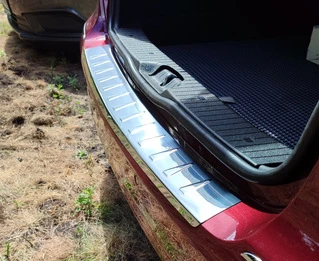 Накладка на задній бампер Carmos (нерж) для Mercedes A-сlass W169 2004-2012 рр