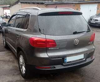 Кромка багажника (нерж.) для Volkswagen Tiguan 2007-2016 рр