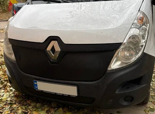 Зимова решітка (2014-2019, верхня) Матова для Renault Master рр