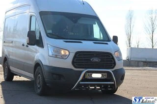 Кенгурятник WT003 (нерж.) для Ford Transit 2014- рр