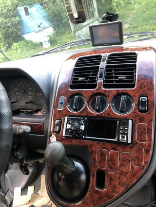 Накладки на панель Meric (1996-1999) Титан для Mercedes Vito W638 рр