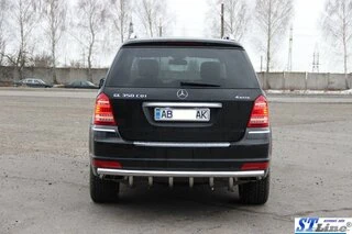 Задня дуга AK-style (нерж) для Mercedes GL сlass X164