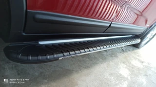 Бокові пороги Bosphorus Grey (2 шт., алюміній) 2013-2016 для Kia Sorento II XM рр