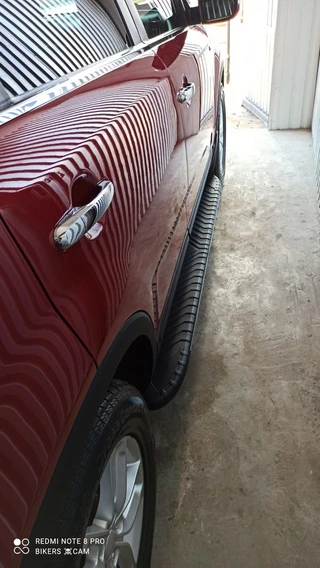 Бокові пороги Bosphorus Grey (2 шт., алюміній) 2013-2016 для Kia Sorento II XM рр