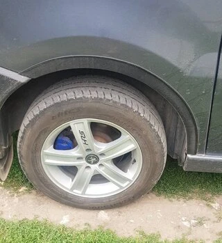 Накладки на арки (4 шт, чорні) 2 бокових дверей, Пластик для Citroen Berlingo 2008-2018 рр