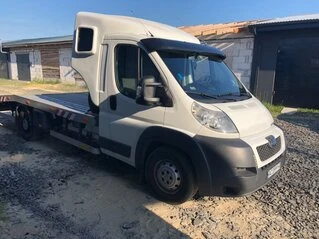 Козирьок на лобове скло (чорний глянець, 5мм) для Fiat Ducato 2006-2025 рр