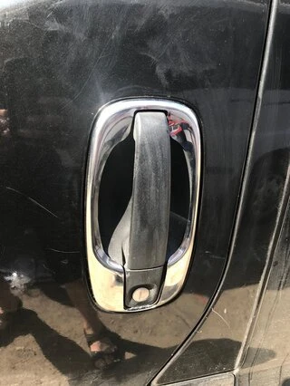 Обведення ручок (4 шт, нерж) для Opel Vivaro 2001-2015 рр