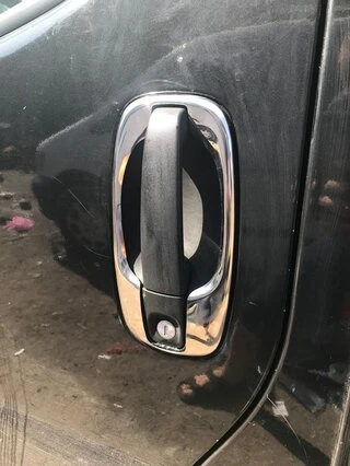 Обведення ручок (4 шт, нерж) для Renault Trafic 2001-2015 рр