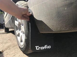 Бризковики Premium (2 шт, гума) для Renault Trafic 2001-2015 рр