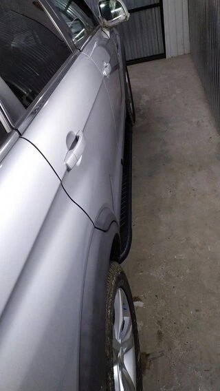 Бокові пороги Bosphorus Grey (2 шт., алюміній) 2006-2015 для Chevrolet Captiva рр