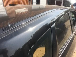 Рейлінги ХРОМ Пластикові ніжки для Nissan Qashqai 2007-2010 рр