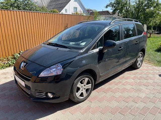 Рейлінги OmsaLine Solid (2 шт, чорні) для Peugeot 5008 2009-2016рр