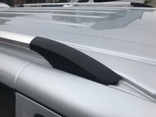 Рейлінги Хром Коротка база, Металеві ніжки для Volkswagen T5 Transporter 2003-2010 рр