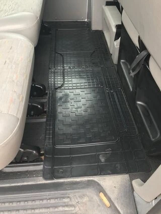 Задні килимки (2 шт, Polytep) для Volkswagen T5 Transporter 2003-2010 рр