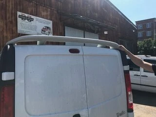 Спойлер на дах (під фарбування) для Opel Vivaro 2001-2015 рр