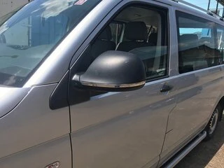 Смужки на дзеркала (2 шт., нерж) для Volkswagen Amarok 2010-2022 рр