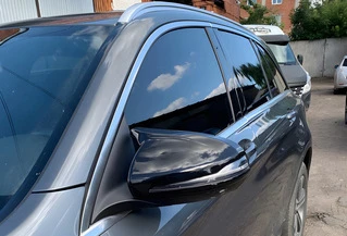 Накладки на дзеркала AMG-Look (2 шт) для Mercedes E-сlass W213 2016-2023 рр