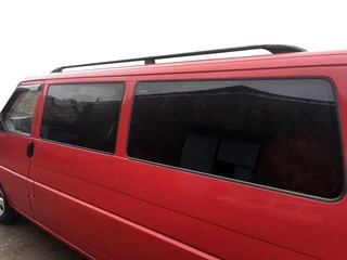 Рейлінги Чорні Коротка база, Металеві ніжки для Volkswagen T4 Caravelle/Multivan