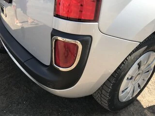 Обведення заднього рефлектора (2 шт, нерж) для Mercedes Citan 2013-2021 рр