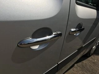 Накладки на ручки (нерж) 3 шт, Carmos - турецька сталь для Mercedes Citan 2013-2021 рр