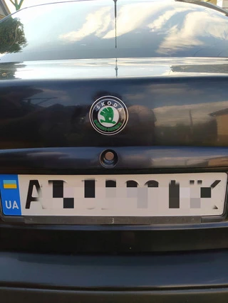 Емблема Туреччина (78 мм) Задня для Skoda Octavia I Tour A4 1996-2010