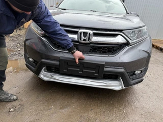 Передня та задня накладки 2016-2019 (2 шт) для Honda CRV рр