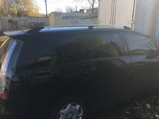 Рейлінги Хром (2 шт., алюм) для Mitsubishi Grandis 2003-2011 рр