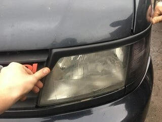 Війки (чорні) Чорний мат для Mercedes Vito W638 1996-2003 рр