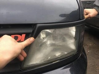 Війки (чорні) Чорний мат для Mercedes Vito W638 1996-2003 рр