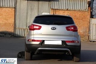 Задня дуга AK007 (нерж.) для Kia Sportage 2010-2015 рр