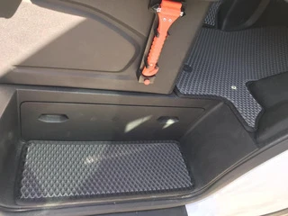 Килимки на пороги (3 шт, EVA, чорні) для Ford Transit 2014- рр