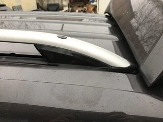 Рейлінги Skyport (сірий мат) для Volkswagen Touareg 2002-2010 рр