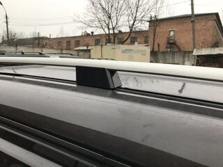 Рейлінги Skyport (сірий мат) для Volkswagen Touareg 2002-2010 рр