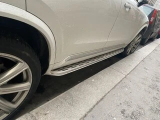 Бокові пороги OEM V1 (2 шт) для Volvo XC90 2015- рр