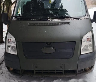 Зимова накладка на решітку (2006-2014) Глянцева для Ford Transit рр
