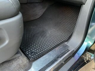 Поліуретанові килимки (2008-2012, EVA, чорні) для Lexus LX570/450d