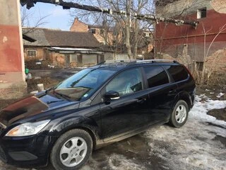 Алюмінієві рейлінги (Caravan, хром) для Ford Focus II 2008-2011 рр