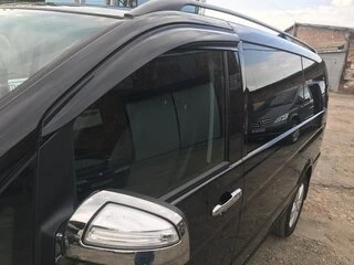 Вітровики (2 шт., Sunplex Sport) для Mercedes Viano 2004-2014 рр