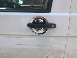 Накладки під ручки (нерж) 4 штуки. Carmos - турецька сталь для Volkswagen T6