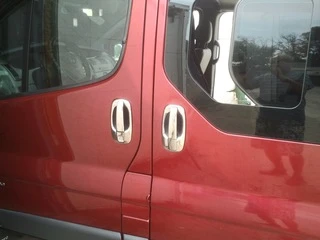 Обведення ручок (4 шт, нерж.) для Nissan Primastar 2002-2014 рр