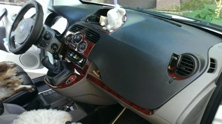 Накладки на панель Алюміній для Renault Kangoo 2008-2020 рр