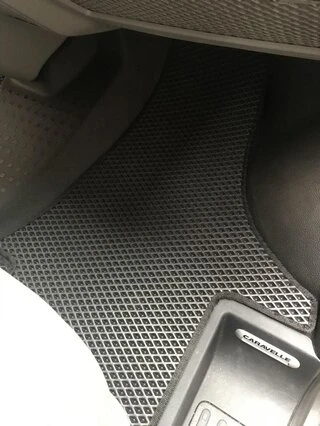 Килимки EVA (чорні, передні, для 1-20251) для Volkswagen T5 Transporter 2003-2010 рр