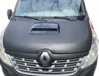 Накладка на капот тип-С (1 шт, ABS)