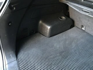 (5 місць) Килимок багажника (EVA, чорний) для Chevrolet Captiva 2006-2019 рр