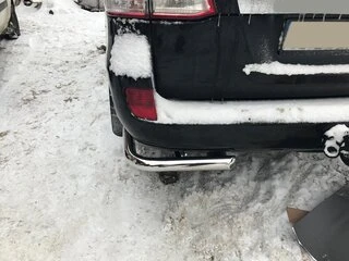 Задні куточки AK003 (2 шт., нерж) для Toyota Land Cruiser 200