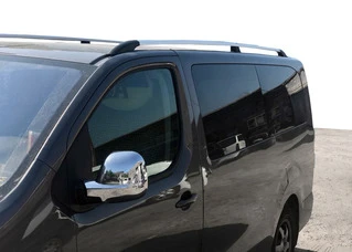 Рейлінги Хром Довга база, металева ніжка для Citroen SpaceTourer